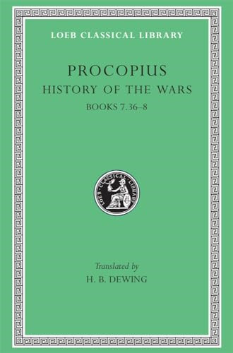 Procopius History of the Wars; Secret History  Books Vi - HardBack NEW Procopius