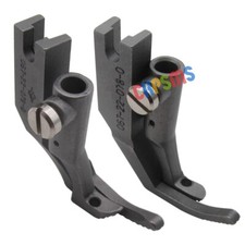 LEFT / RIGHT Zipper Knurled PRESSER FOOT FIT FOR Durkopp Adler 67,167,267,69,269