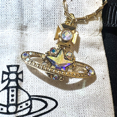Vivienne Westwood Astrid Star Gold Necklace Chain | eBay
