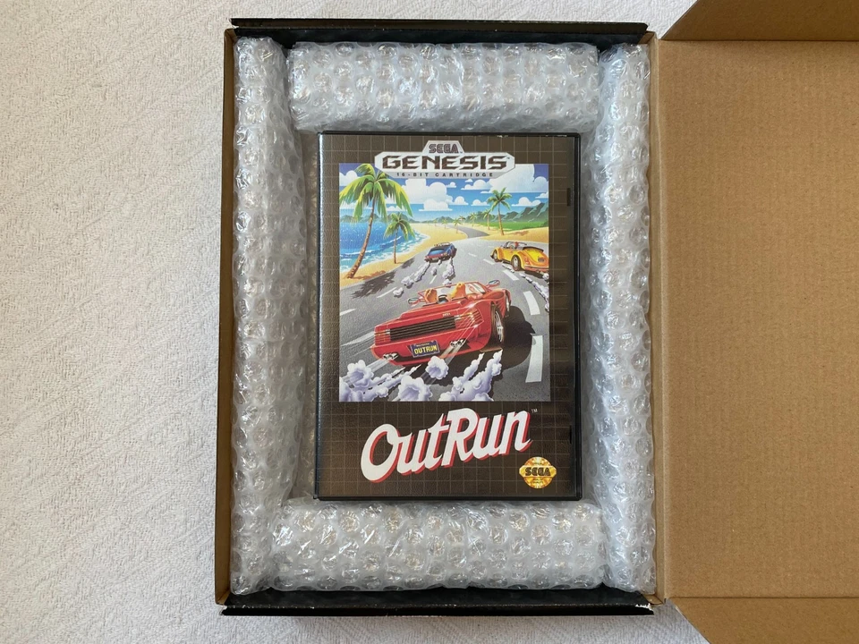 OutRun Sega Genesis - NTSC-U/C USA VGC CIB - High Quality Packing - Tracked - Image 2 of 4