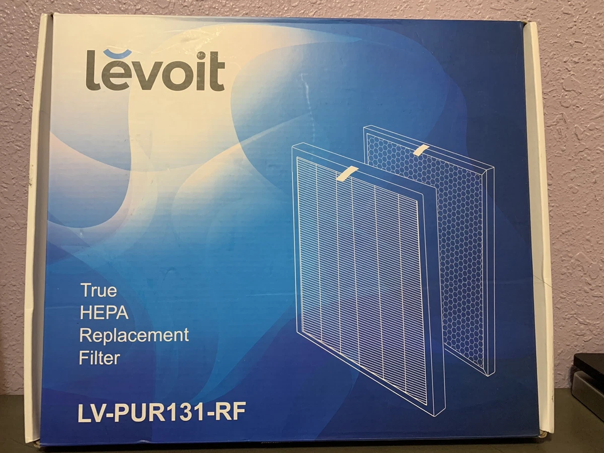 Levoit Air Purifier LV-PUR131-RF Replacement Filter True-Hepa & Activated  Carbon