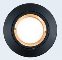 Led Einbau Strahler 230V GU10 5W Einbau Lampe Schwarz Einbaurahmen Einbau Spot