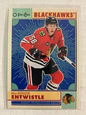 2022-23 O-Pee-Chee OPC Retro Blank Back #393 MacKenzie Entwistle  H5R1A