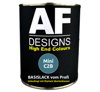 0,5L Autolack für Mini C2B Digital Blue Metallic Spritzfertig