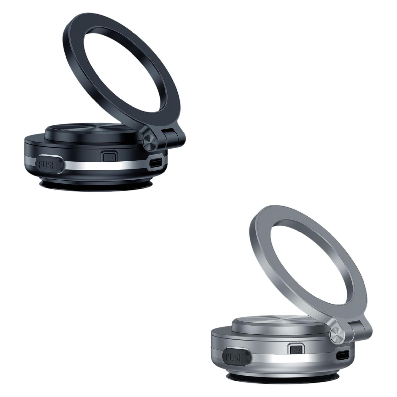 Car Phone Mount Vacuum Adsorption Phone Holder Stylish Appearance Car Cradle-image