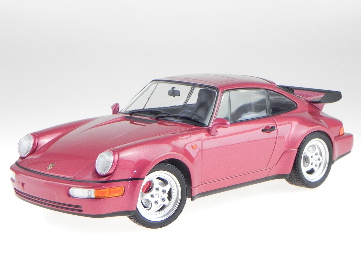 Porsche 911 964 Turbo 1990 redmet diecast model car Porsche 911 964 Turbo 1990 redmet diecast model car