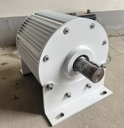 5000W 48V 300rpm Generador de Imán Permanente Tierra Rara NdFeB Alternador Trifásico - Imagen 13 de 20