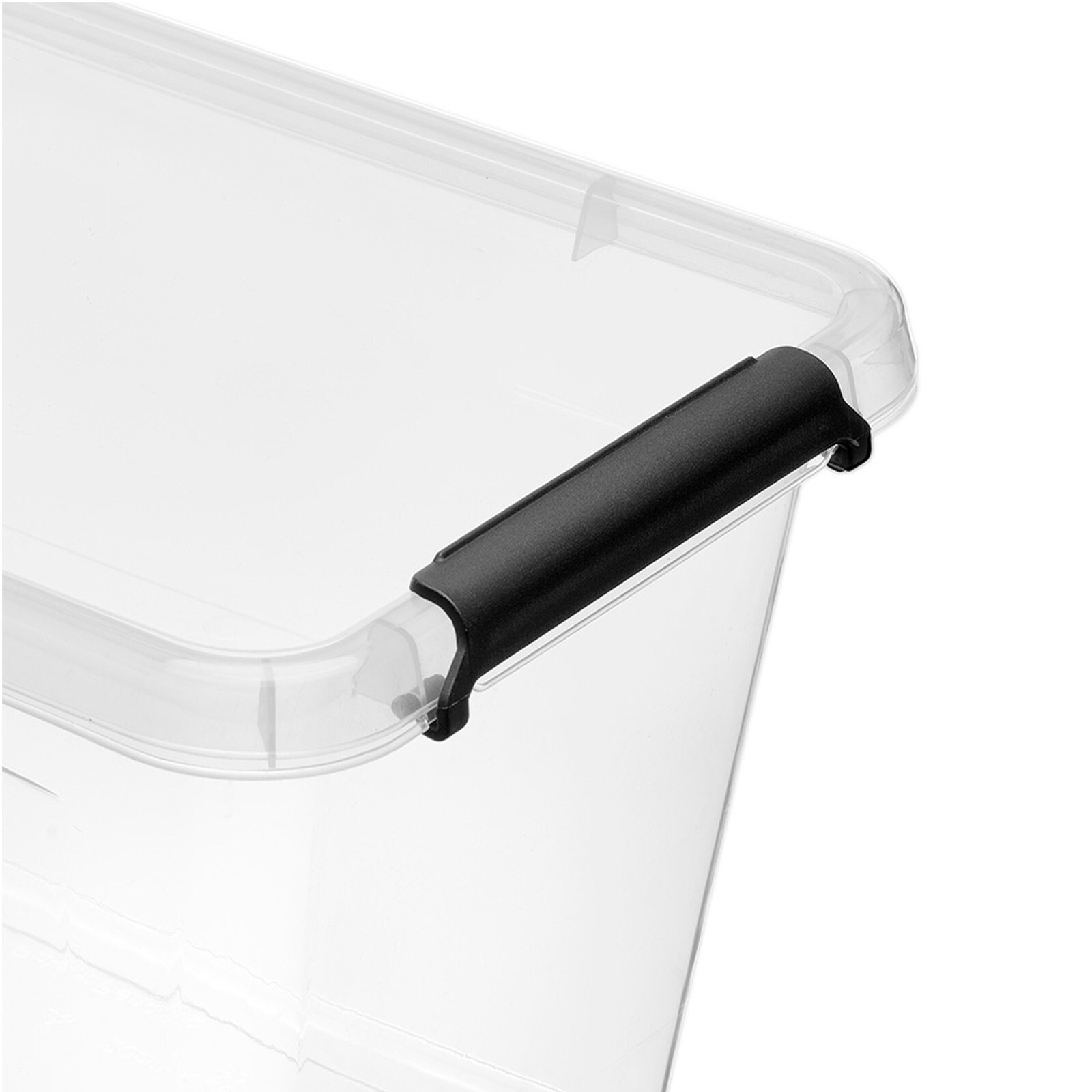 Aufbewahrungsbox 30 Liter Mit Deckel – Stapelbar, Halbtransparent, Robust Für Werkstatt & Garage