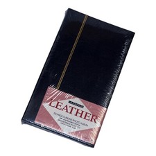 NEW UNOPENED LAZARUS LEATHER 50 PG SLIMLINE PHOTO ALBUM A88213 7  X 12    