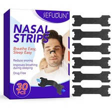 Extra-Strength Nasal Strips, Tan 30 ct Works Instantly, Breathe Better, Nasal