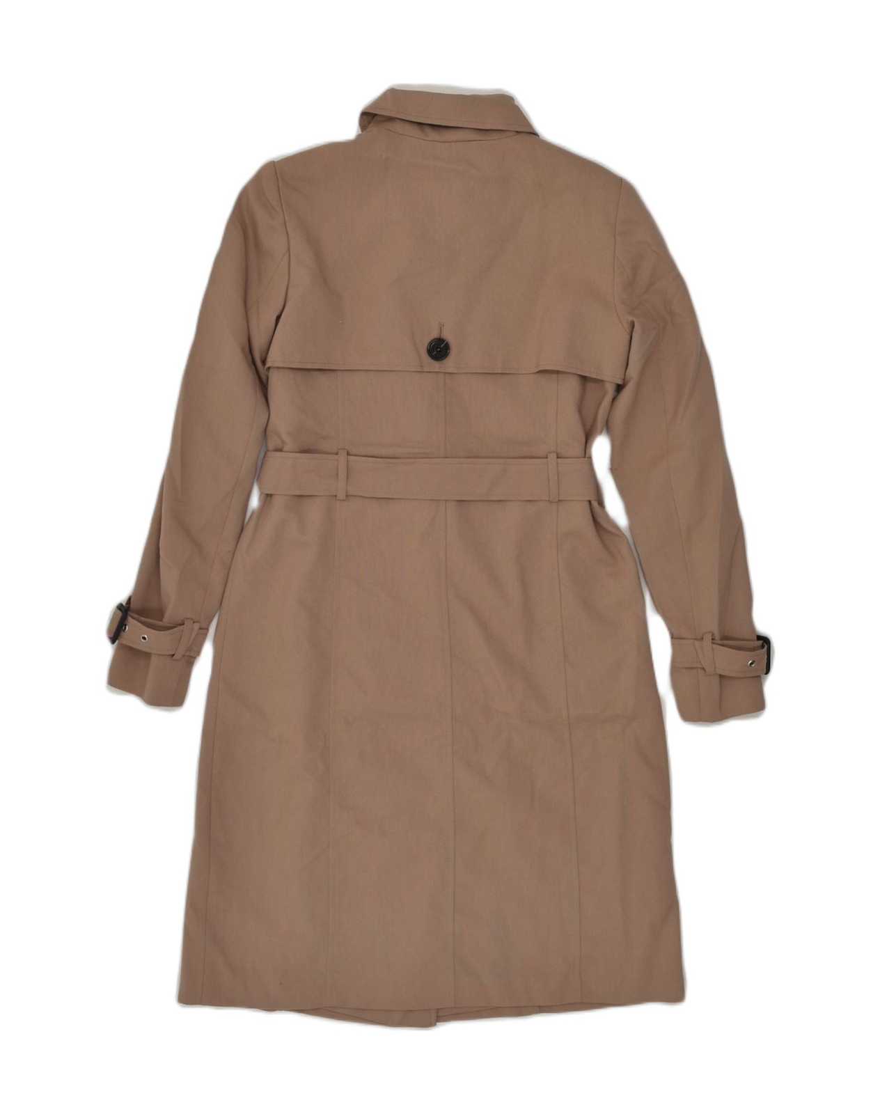 OASIS Womens Trench Coat UK 6 XS Brown Polyester BK06 eBay