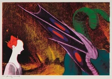 ANDY WARHOL Poster or Rolled Canvas Print "Uccello- St. George and the Dragon" D