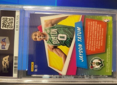 JAYSON TATUM 2017 PANINI REVOLUTION RC SP #121 PSA 10 GEM MINT