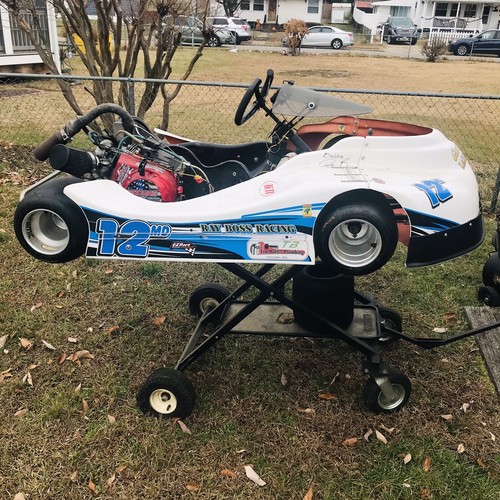 Phantom Racing Flat Kart Adult Chassis W/ Clone Motor & Flathead Ready ...