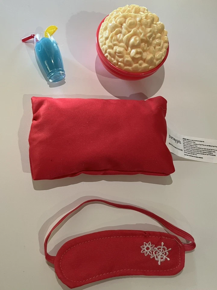 Juego de saco de dormir Journey Girls verde azulado y fucsia para muñeca de 18" o muñeca American Girl Foto 3 de 4