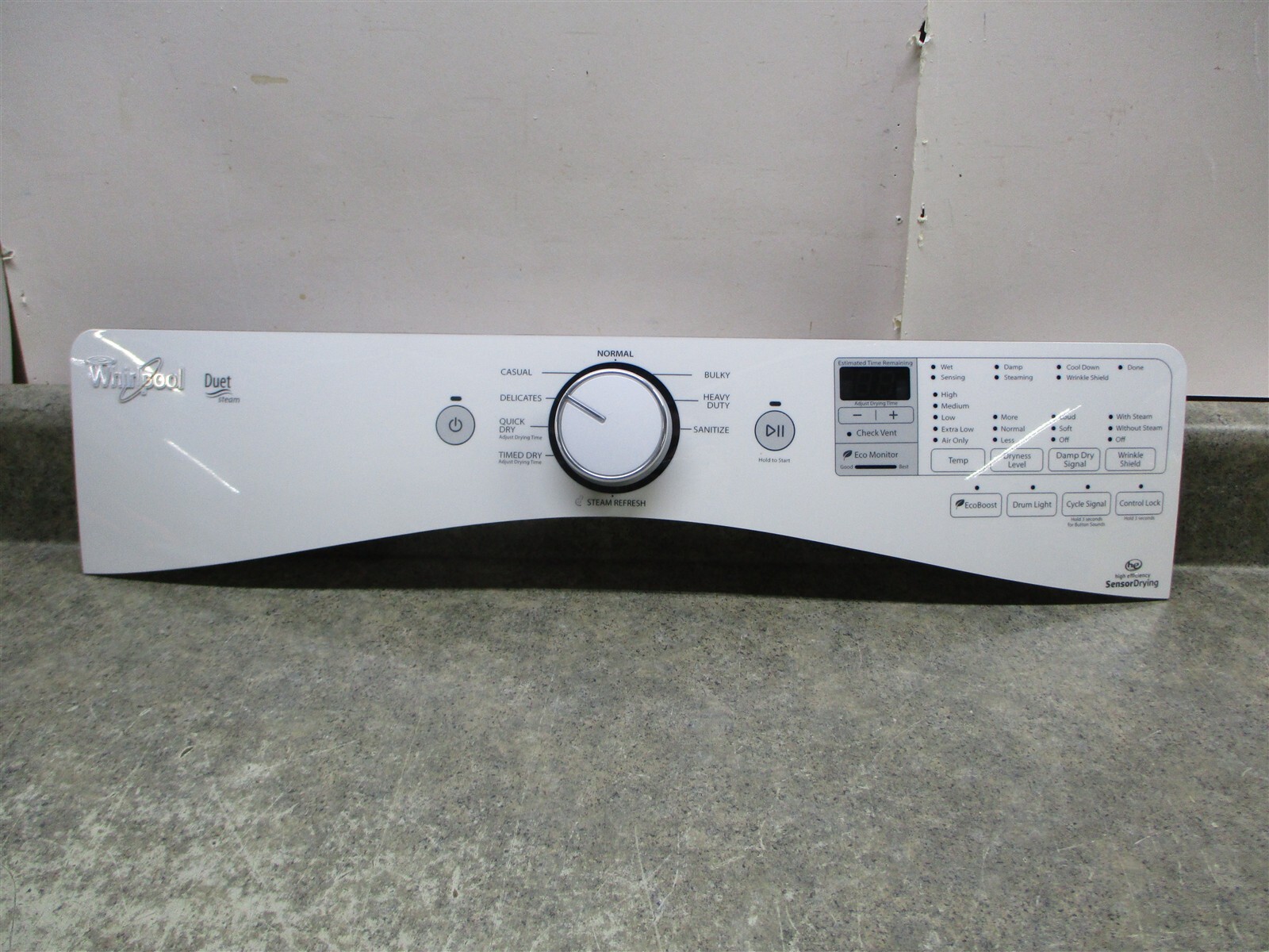 Whirlpool Dryer Control Panel Replacement Part W10692606