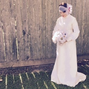 petite white wedding dress