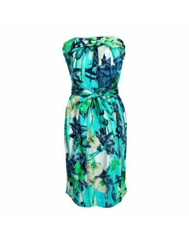 Robe Cocktail Point Mariage Modèle Cléa - Vert Menthe, Taille 44 - Longue, Sans Manches - Neuve Avec étiquettes