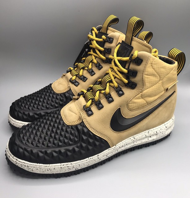 nike lunar force 1 duckboot metallic gold