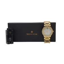 Timothy Stone Facon Stainless Gold-Tone Watch