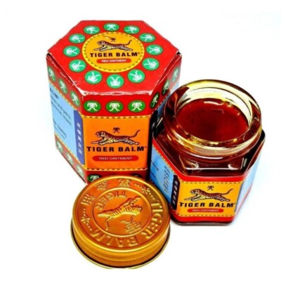 3x Tiger Balm Red Relief Massage Herbal Pain Relief Ointment 30g