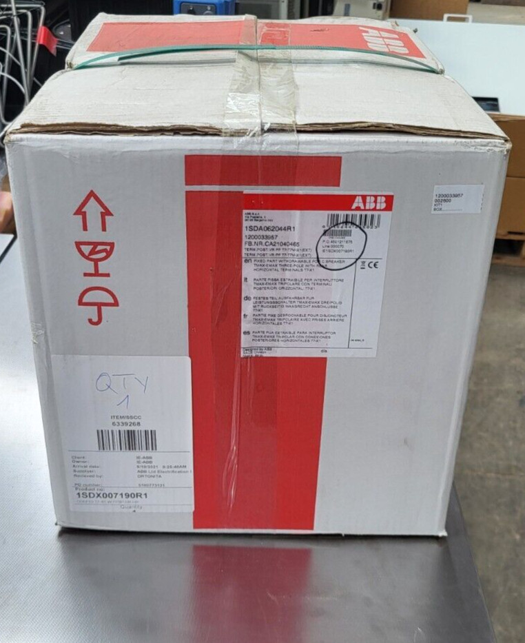 ABB 1SDA062044R1 T7-X1 W FP 3p HR-HR (BR4.3)