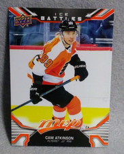 2022-23 Upper Deck MVP Hockey, Ice Battles, #160, Cam Atkinson, Flyers