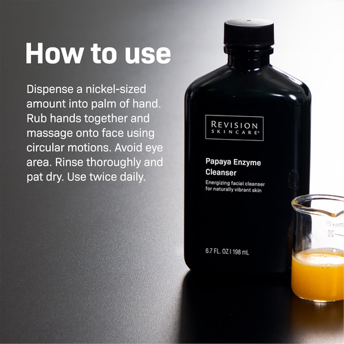 Papaya Enzyme Cleanser, Energizing Facial Cleanser with Salicylic Acid, Soothing - Picture 3 of 12