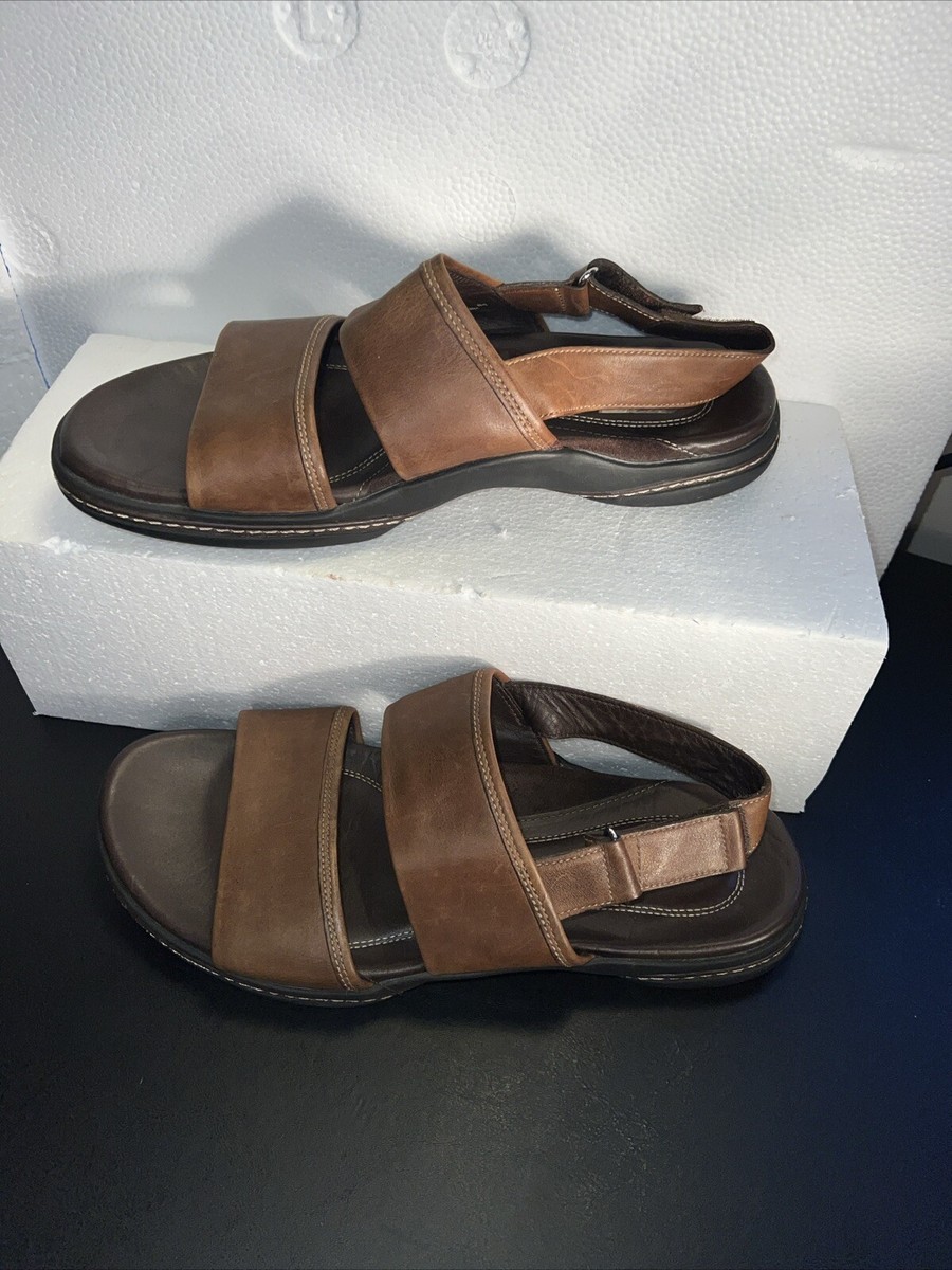 Cole Haan Men Brown Leather Sandals Size 10 M Slingback  display picture 1