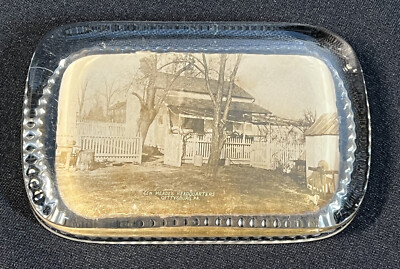 Gettysburg PA * Gen. Meade s Headquarters Paperweight  Real Photo ca. 1910
