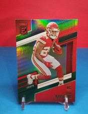 2022 Donruss Elite - Rookie Green #156 Skyy Moore (RC) - Kansas City Chiefs 