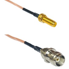 RG316 RP-SMA Female Long to TNC FEMALE RF Cable Rapid-SHIP LOT