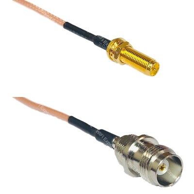 RG316 RP-SMA Female Long to TNC FEMALE RF Cable Rapid-SHIP LOT