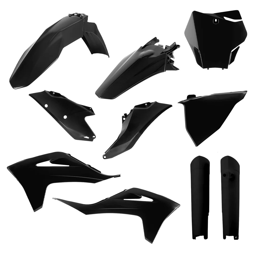 Polisport Black 91066 - Full Plastics Kit For Gas Gas Ex 250 2022-2023 - Image 4