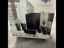 DYNAMIKS KM7000 Hi Fi Home Cinema Theater Surround Sound System 1500w Mp4 Audio