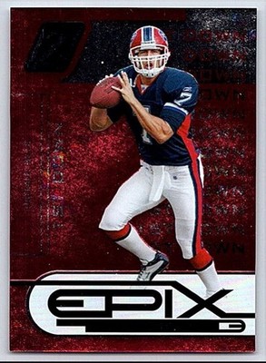 2005 Donruss Zenith Epix Red 1st NFL Showdown  J.P. Losman E-14 065/250