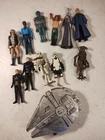 Lot of 10 star wars action figures, Vtg Kenner & Hasbro +