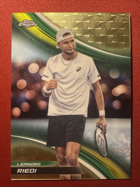 2025 Topps Chrome Tennis Superfractor 1/1 - Leandro Riedi