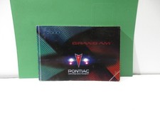2000 Pontiac Grand Am Owners Manual