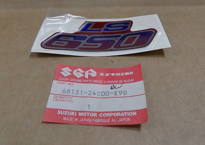 _.mine.96さん10-9-2 1986-2008 Suzuki LS650 Savage S40 Boulevard OEM Frame Emblem 