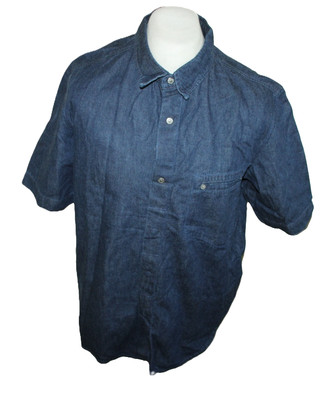 Levi s Red Tab Herren Western Hemd Denim Cowboy Shirt Paper Tag ca. Gr. XL