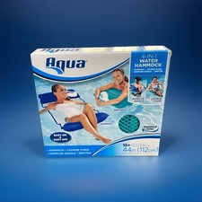 Aqua Amaca ad Acqua 4 in 1 Adulto Piscina Galleggiante Sella per Esercizi, Sedia a Sdraio, Drifter 