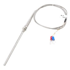 K Type 10cm L Probe Thermocouple Temperature Sensor 0-400 Celsius