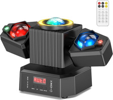 65W Mini Teste Mobili LED Con Telecomando,Effetti 4 in 1 Fascio Rgbw,Moving Head