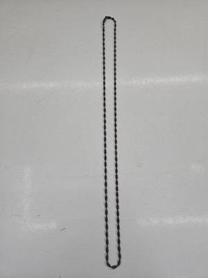 OTC Italien 18 Zoll .925 Sterlingsilber 5 mm gedreht Fischgrät Halskette angelaufen