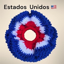 handmade scrunchies crochet