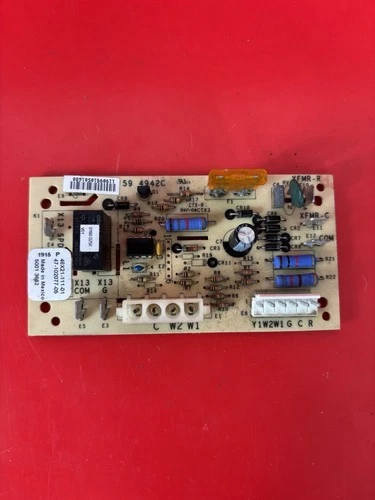 RHEEM RUUD EMERSON FAN BLOWER CONTROL CIRCUIT BOARD 48X21-111-01 47-102077-05