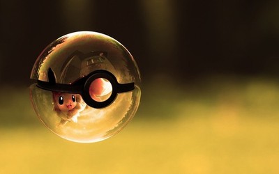 Anime Pokemon Cgi Pok Ball 11x17 Poster
