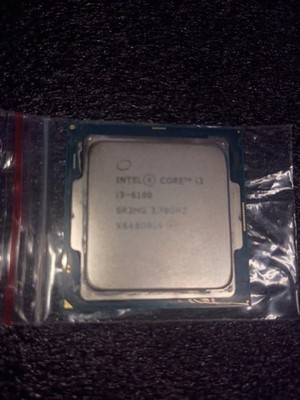 Intel Core i3-6100 Dual-Core 3.7GHz 512KB/3MB Cache Socket 1151 Deskto CPU SR2HG