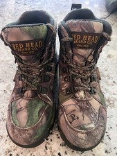 RedHead brand camouflage hunting boots Kids Size 3